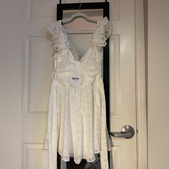 NWT Selfie Leslie white Dress - Picture 2 of 5